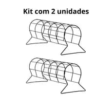 Kit 2 Expositor de Tiara Aramado 40cm Resistente
