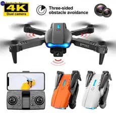 Drone Dual Camera E99 K3 Pro 4K HD Mini RC Wi-Fi Drone Proficional Duas Cameras