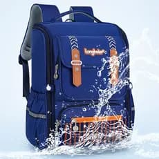 Mochila Infantil Unissex Criança Resistente Reforçada Impermeável para Escola Moda A Prova de Água