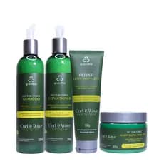 Shampoo e Condicionador + Máscara + Leave-in Vector Force