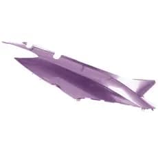 Tampa Lateral Par compatível moto Honda Biz 125 KS ES 2006 a 2010 Biz 125+ 2006 2007 Todas Cores NF