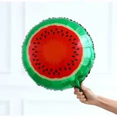 20 Balões Melancia redondo Metalizado 45cm FESTA DECORAÇÃO