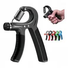 Hand Grip Flexor de Punho com Mola Ajustável 5kg a 60kg | Exercício Antebraço, Mãos e Dedos / Entrega Rápida