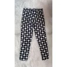 Calça de Malha Estampada Feminina 008