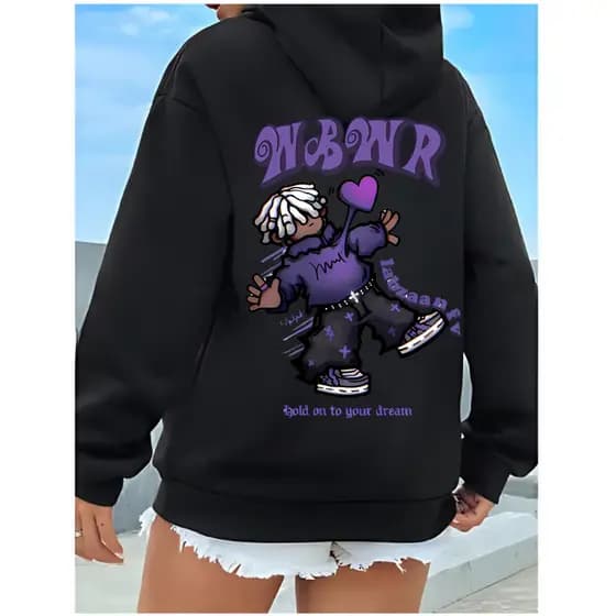 Moletom Unissex "Menino Roxo" Labzaa - 100% Algodão Premium e Estampa Exclusiva
