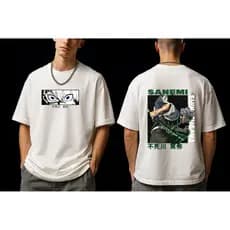Camiseta Sanemi Shinazugawa - Hashira do Vento Demon Slayer - Kimetsu no Yaiba Anime