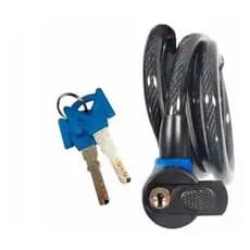 Cadeado Anti Furto Motocicleta Bicicleta Estepe Portões - Espiral Maxtrava 400