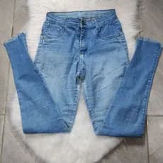 Calça Jeans Feminina Lara B Azul Claro Tam 40