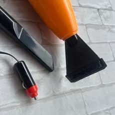 aspirador de pó de carro portátil laranja 12v 3600pa portabl