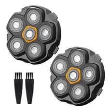 2 Pcs Refil Barbeador Elétrico Momlulu 6d Magnético