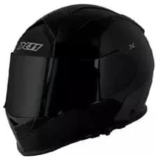 Capacete X11 Revo Pro All Black + Viseira Extra Tamanho 56