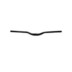 GUIDÃO DOWNHILL AÇO 31.8MMX700MM RISE 25MM PRETO REFORÇADO