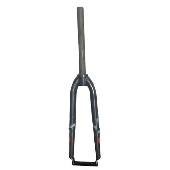 Garfo 29 Rígido MTB/GRAVEL de Aço Ahead set p/ Freio Disco cor Cinza 28.6