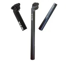 Canote Selim P/ Bicicletas Gta 31.6 Mm Alumínio C/ Carrinho 400mm Preto