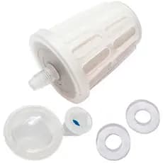 Kit Vela Plástica Carvão Ativado Universal + Boia Dosadora Evita Transbordar Plástico Acquamar