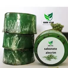 Kit 3 sabonetes Hidratante Fitoterápico | Alecrim | artesanal envio 24horas