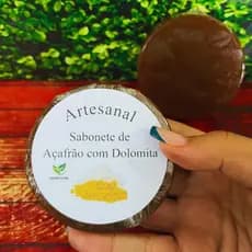 Sabonete de Açafrão e Dolomita Natural