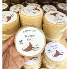 Xampu sólido de coco XÔ FRIZZ | ADEUS RESSECAMENTO | VEGANO | NATURAL | ECO