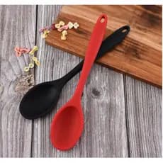 Colher Redonda De Silicone Premium Grande Utensílio De Cozinha 27cm - Promoção