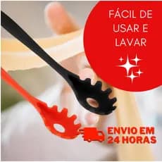 PEGADOR de MASSA /Macarrão Silicone Grande 28,5 cm Silicone