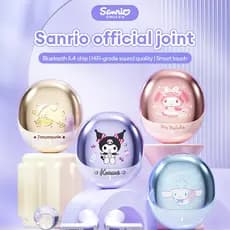 Fones De Ouvido Bluetooth Sanrio BL02 Limpar Alto E Baixo Bateria Grande