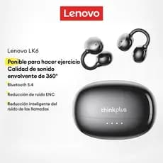 Lenovo LK6 Fone De Ouvido Bluetooth Limpar Alto E Baixo Uso Extralongo