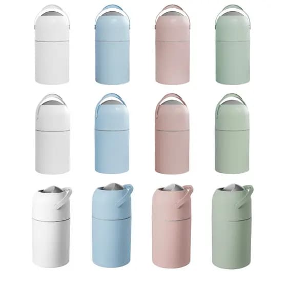 Lixeira Anti Odor Lixo Magico para Fraldas Bebe Anti bacteriana Lixeira Magica 3 em 1