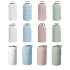 Lixeira Anti Odor Lixo Magico para Fraldas Bebe Anti bacteriana Lixeira Magica 3 em 1