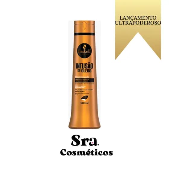 Condicionador Infusão de Óleos 500ml Haskell