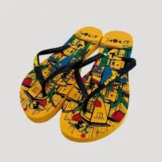 Chinelo Afropé Favela Amarela - Masculina