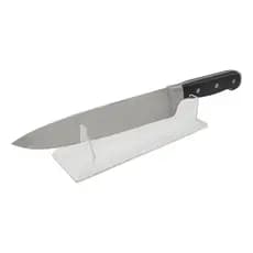 Suporte Faca Expositor Acrílico Transparente Cozinha Profissional Porta Descanso Chef Cepo Organizador