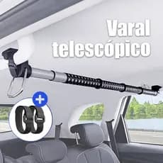 Cabide De Roupas De Carro Em Aço Inoxidável , Haste De Secagem , Gancho Traseiro , Artefato , Assento