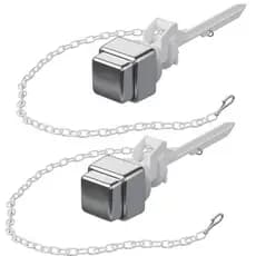 Botão acionador lateral p/ caixa acoplada universal