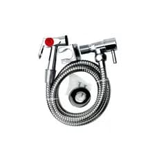 Kit 2 Duchas higiênicas metal cromada banheiro 1/4 de volta Civitt