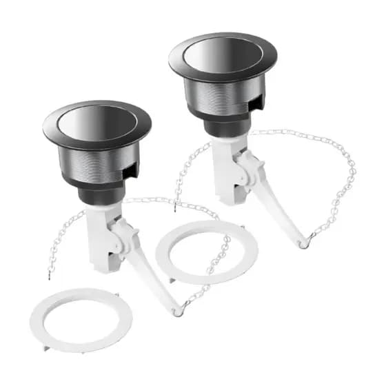 Botão Acionador Universal Superior Simples Caixa Acoplada