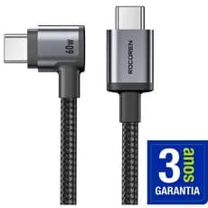 Cabo USB-C L USB-C p/ USB-C 60W 1M - RCXCTT-KJ0G