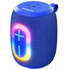 Caixa De Som Bluetooth Pendrive Fm Sd Portátil Led