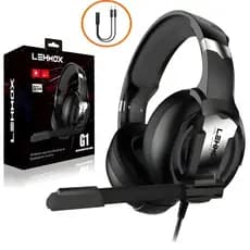 Fone de Ouvido Headset Gamer P3 Cabo de 2m Lehmox