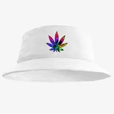Chapéu Bucket Hat Unissex Barato Estampado Erva color - Lançamento