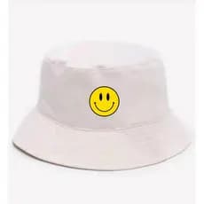 Chapéu Bucket Hat Emoji Smile Sorriso Carinha Feliz