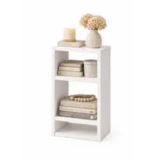 Nicho Vazado em MDF Branco 15mm | Organizador Decorativo Minimalista para Sala, Quarto e Eventos