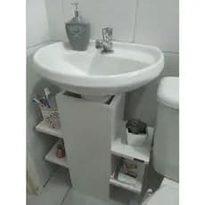 QUEIMA DE ESTOQUE 🔥🔥coluna para pia simples gabinete banheiro mdf