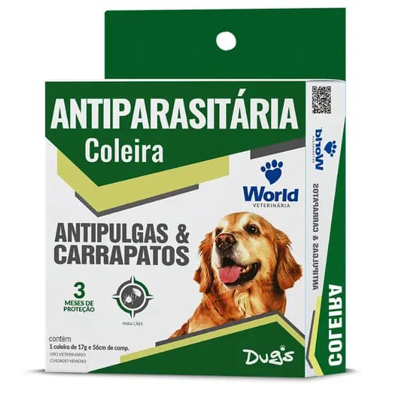 Coleira Anti Pulgas Carrapatos Para Cães