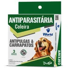 Coleira Anti Pulgas Carrapatos Para Cães