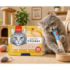 Wanpy Truly Petiscos Creamy Para Gatos Sabores Sortidos