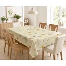 Toalha de Mesa Plástico Térmica Impermeável Premium para Mesas 4 Cadeiras / 6 Cadeiras / 8 Cadeiras