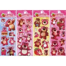 15/20/30/50 Ursinho Lotso Toy Story 3 O Abraço Mais Cheiroso do Mundo Adesivo Infantil Lembrancinhac