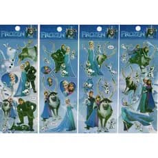 15/20/30/50 Frozen Cartelas de Adesivos Stickers Infantil - Lembrancinha Festa