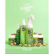 Linha Completa Corporal Ice Cream Pistachio Party Porán Mousse Esfoliante Oil Body Splash Manteiga Corporal Pistache