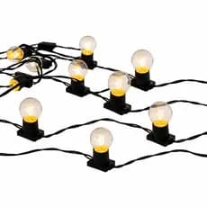 Varal de Luzes Profissional Incandescentes 127/220V E27 5M 10M 15M 20M 25M Resistente à Chuva com Lâmpadas 15W Inclusa.